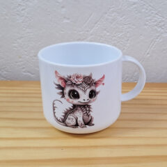 Océliane création mug enfant dragon incassable