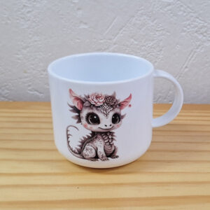 Océliane création mug enfant dragon incassable