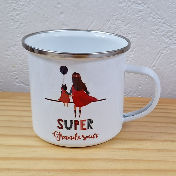 Océliane création mug acier inoxydable super grande sœur ma galerie photos