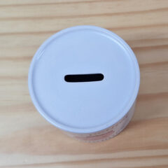 Océliane création tirelire cochon dessus