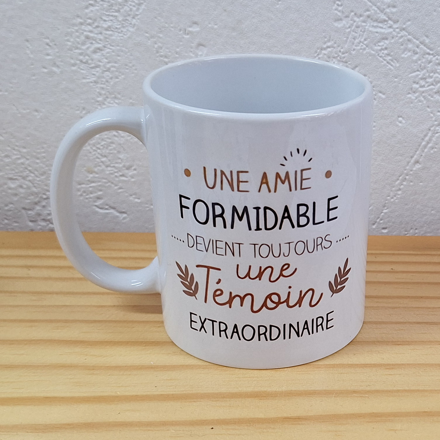 Océliane création mug témoin