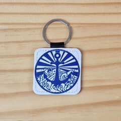 Océliane création porte clés ancre marine