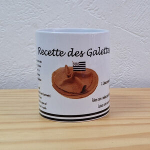 Océliane création tasse galette de sarazin devant