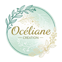 Océliane création page d'accueil logo