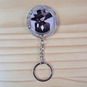 Océliane création accroche sac à main femme au chapeau