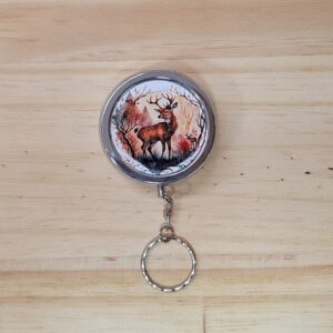 Océliane création cendrier de poche cerf