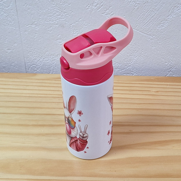 Océliane création gourde lapin profil