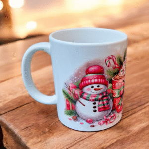 Océliane création tasse bonhomme de neige