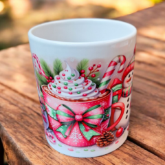 Océliane création tasse bonhomme de neige devant