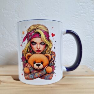 Océliane création tasse rockeuse